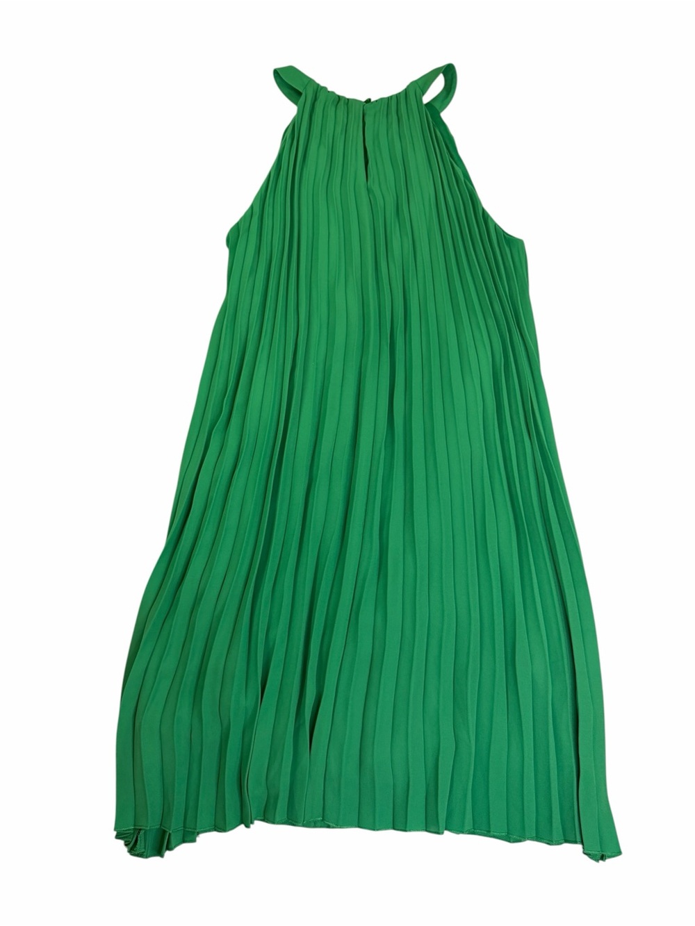 Cato Green Pleated Mini Dress - Picture 3 of 4